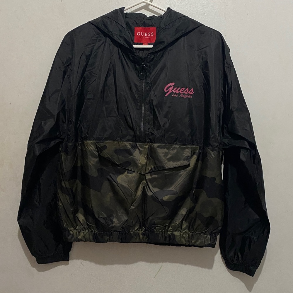Guess half zip windbreaker